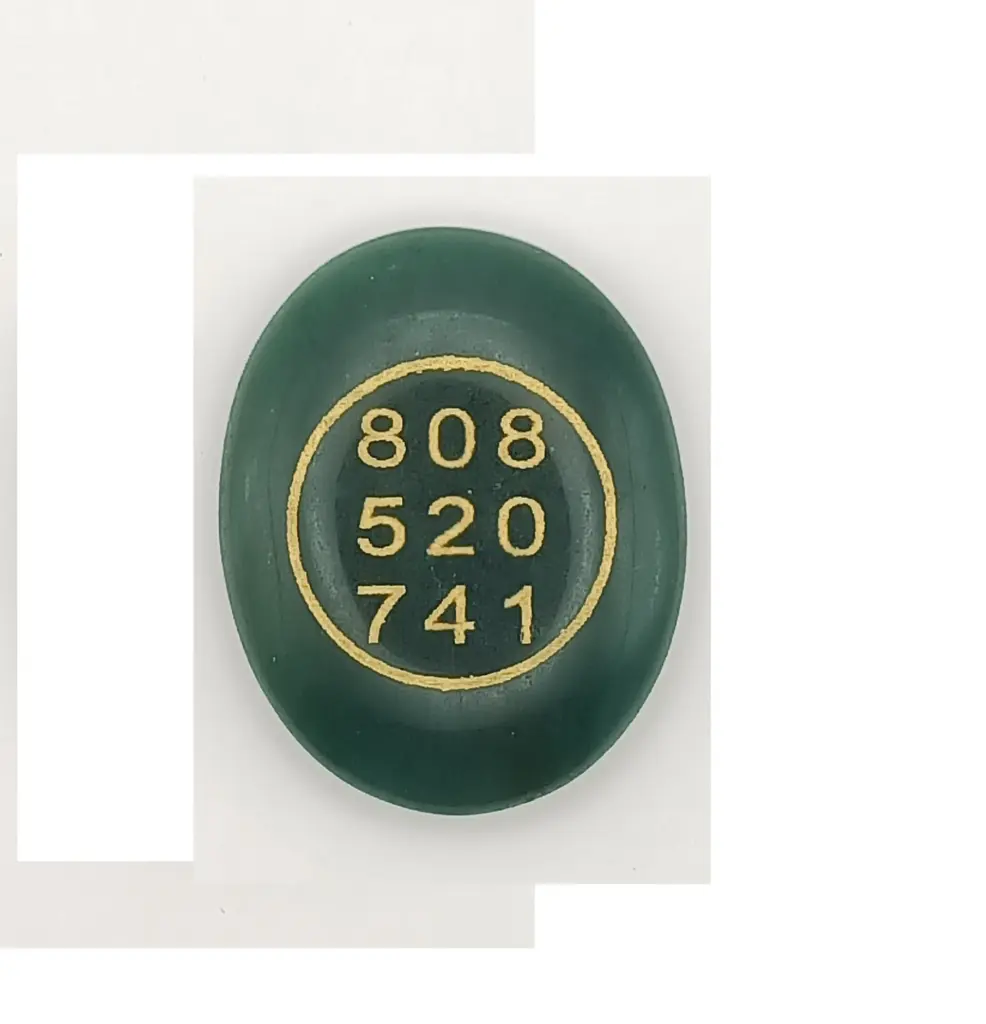 Wealth Attraction Zibu Coin (Green)