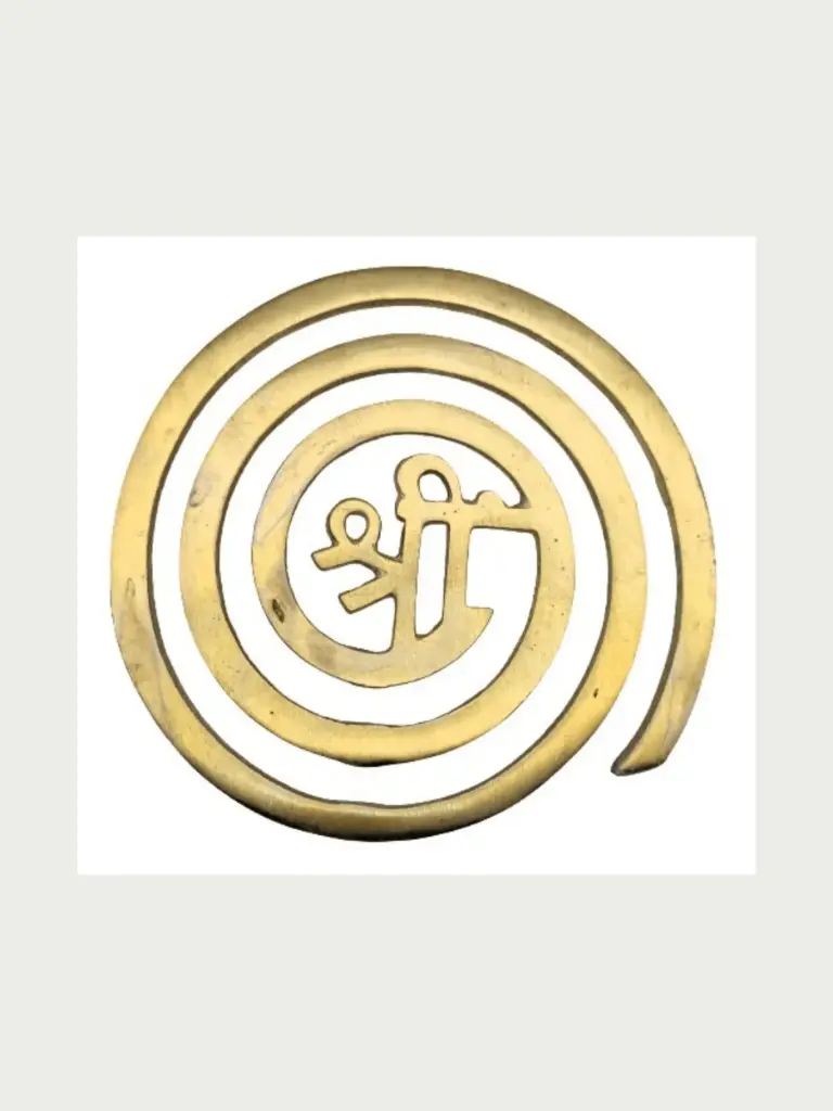Energised Brass Circular Shring Helix 6"
