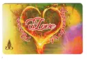 Cosmic Love, Peace, And Prosperity Card