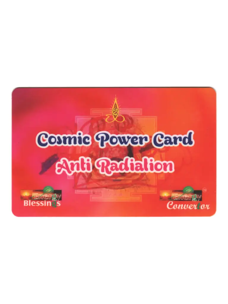 Energised Cosmic Anti Radiation Card