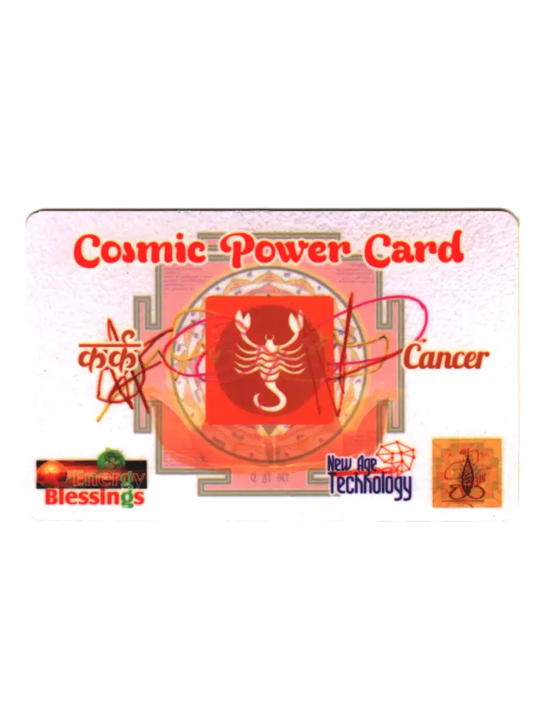 Energised Rashi Card (Cancer)