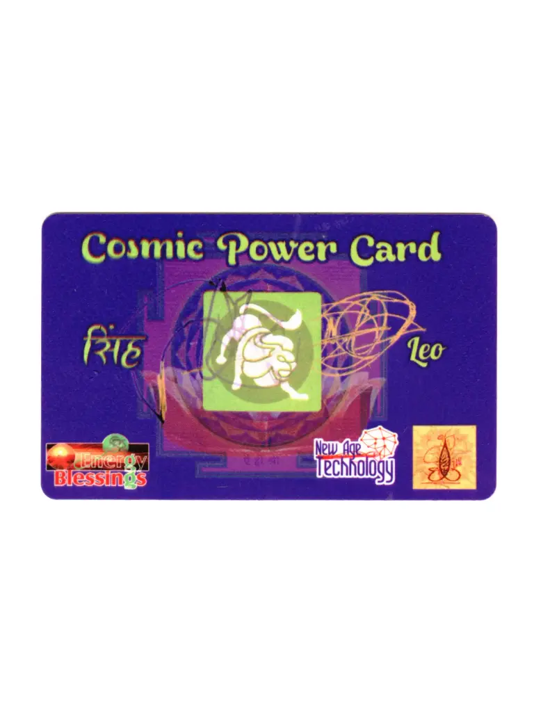 Energised Rashi Card (Leo)