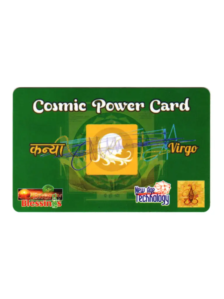 Energised Rashi Card (Virgo)
