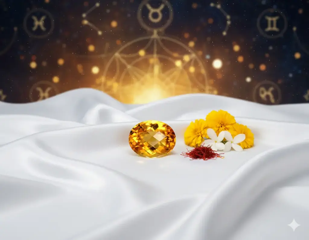 Energised Citrin / Yellow Topaz - Substitute of Yellow Sapphire