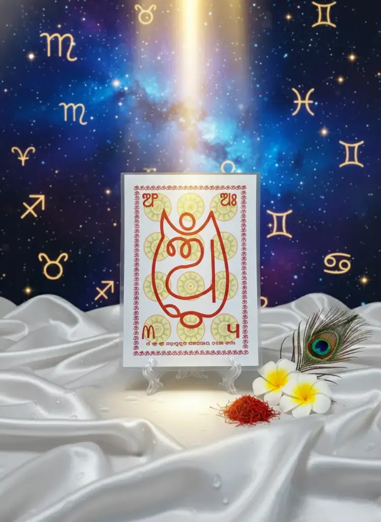 Energised Mahapurusha Yantra A4 (Ekashyari)