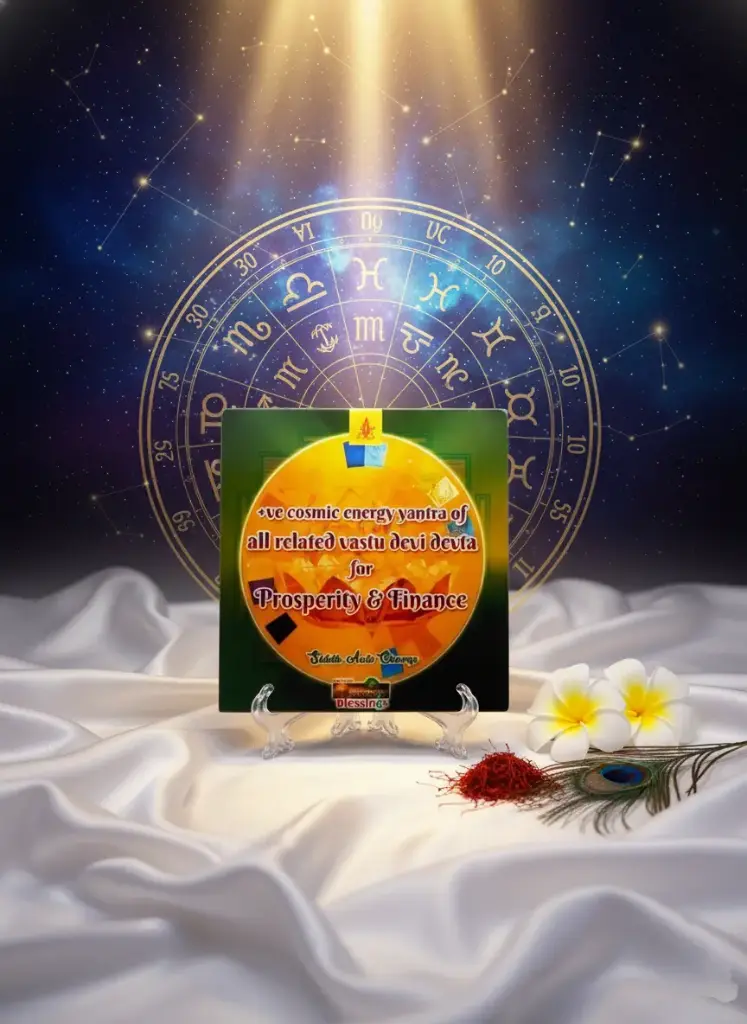 Energised Energy Yantra for Prosperity & Finance 6"x 6"