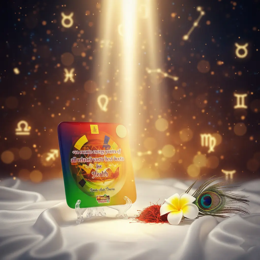 Energised Energy Yantra for Health 6" x 6"