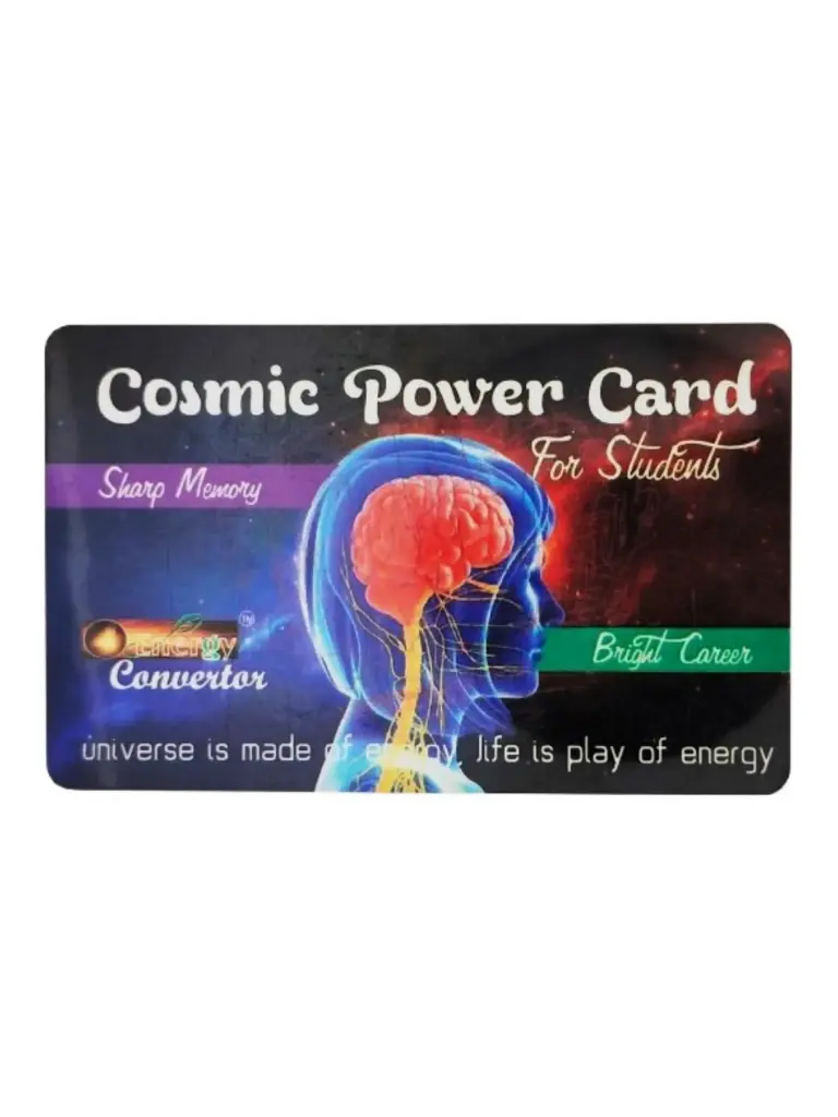 Energised Cosmic Power Card for Students (Education)