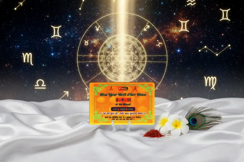 Energised Heal Your Birth Chart House (2-6-11) Card