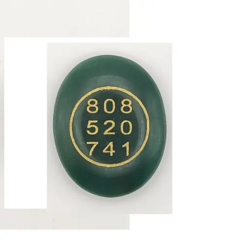 Wealth Attraction Zibu Coin (Green)