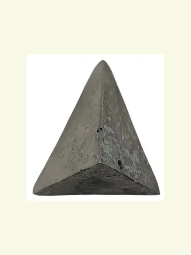 Solid Metal Pyramid (Iron, Aluminium, Copper, Brass, Lead)