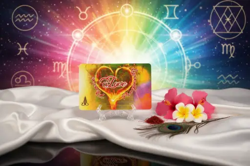[CD-AVW-ECLPAPC-1593] Energised Cosmic Love, Peace, And Prosperity Card