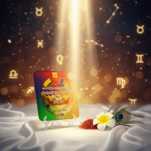 [CD-AVW-EEYFH6X6-1676] Energised Energy Yantra for Health 6" x 6"